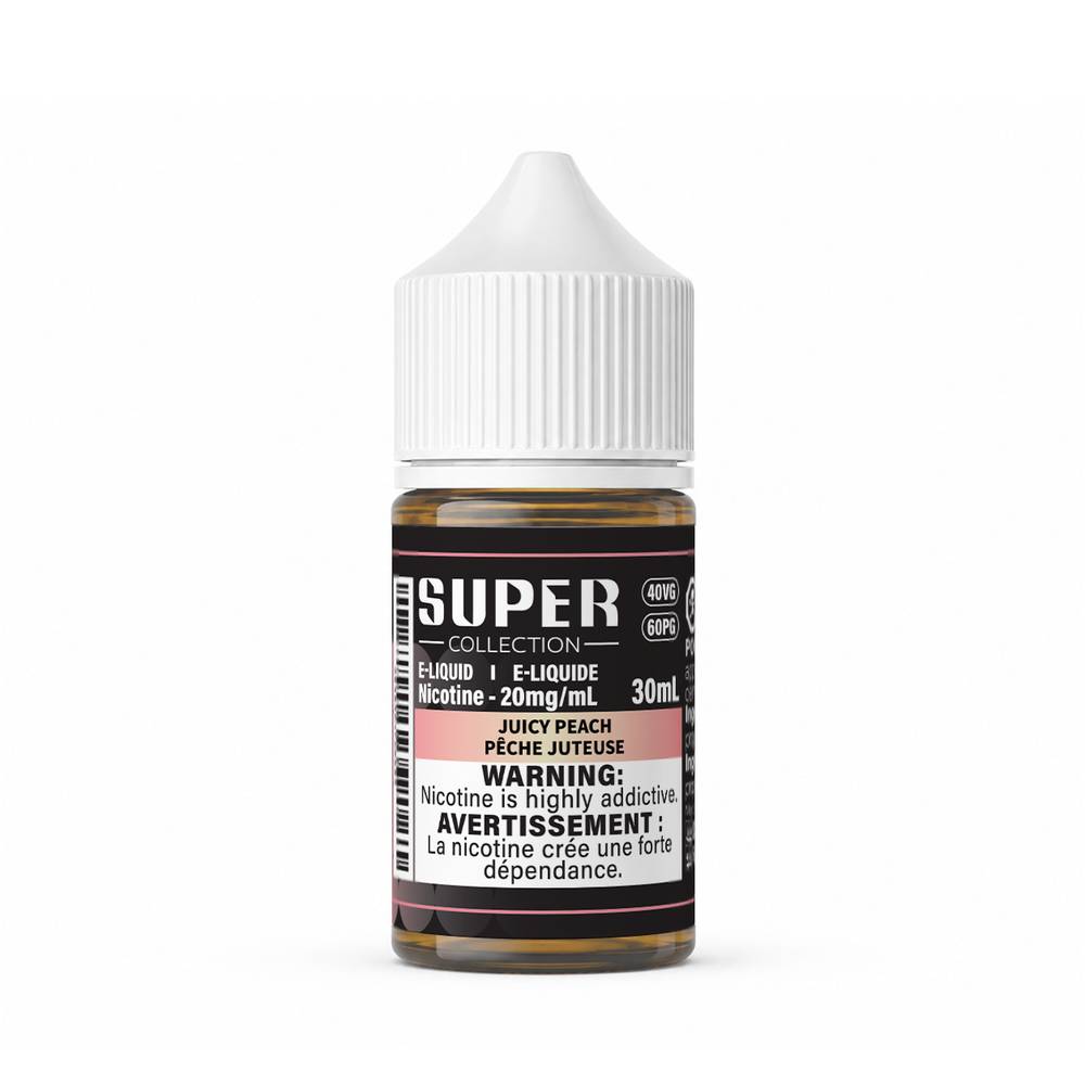 Super Collection Salt Nicotine E-Liquid 30mL - Juicy Peach